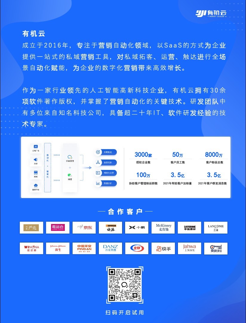 扫码开启试用