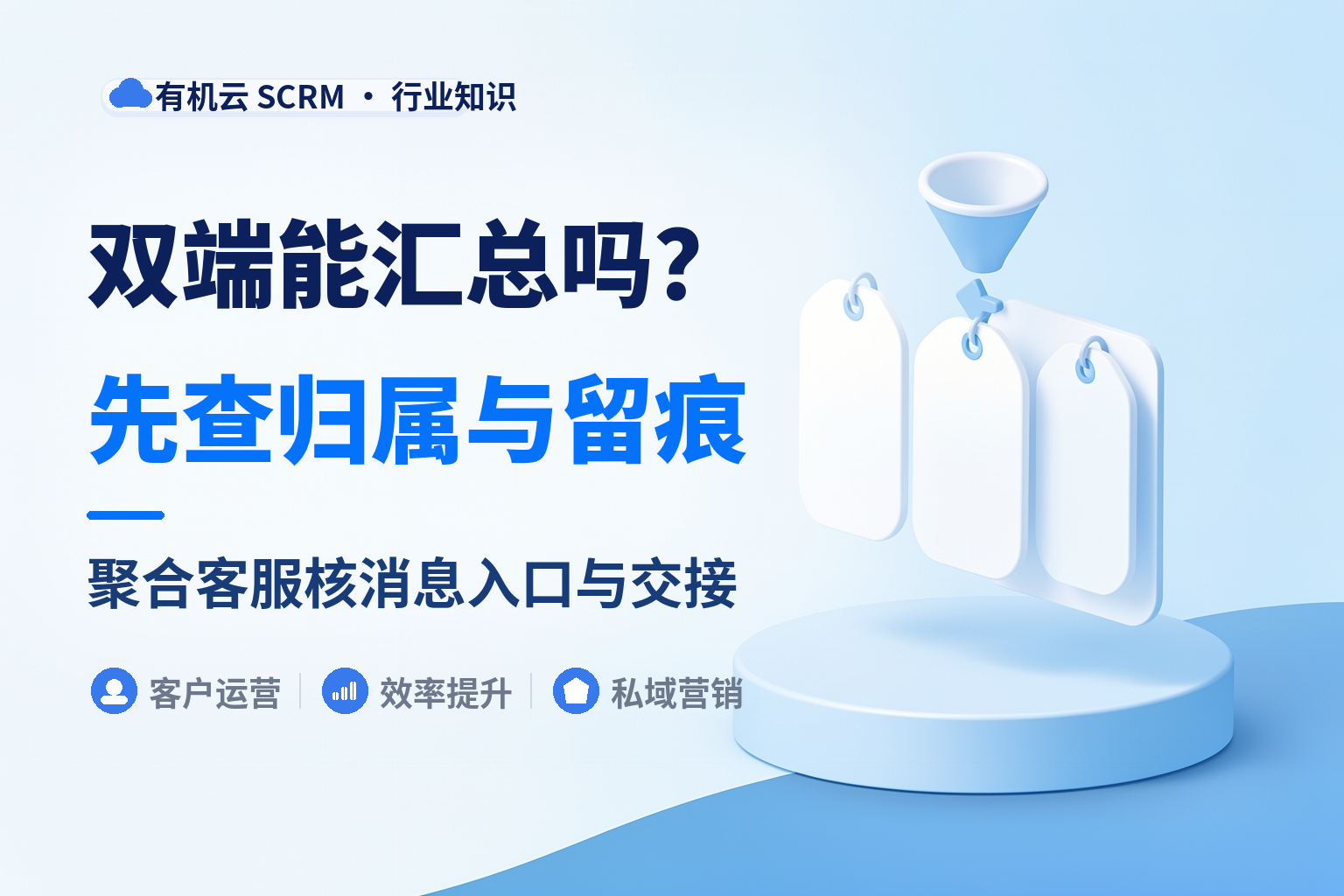 支持企微和微信双端聚合的客服系统哪个好？先想清楚边界在哪 配图