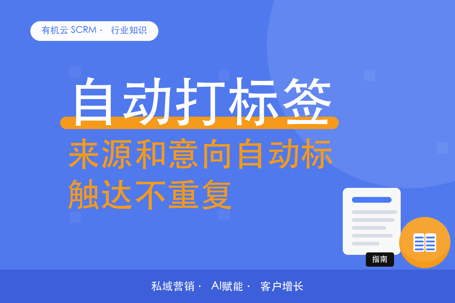 有机云｜自动打标签从哪触发：来源、对话、动作三条线的顺序 配图