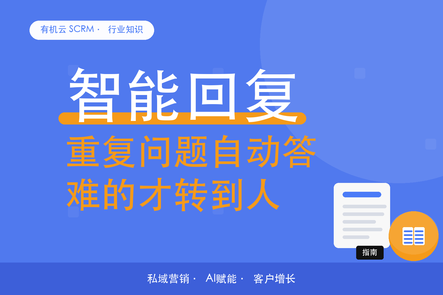有机云｜AI 私域运营工具能做什么：把 AI 拆成四个具体动作 配图